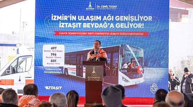 İZTAŞIT'ın 7. Durağı Beydağ Oldu: İzmirim Kart ve Halk Taşıt avantajları devrede