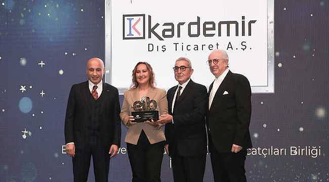 Kardemir Çelik, Ege Bölgesi'nin Demir-Çelik İhracatında İkincilik Ödülü Aldı