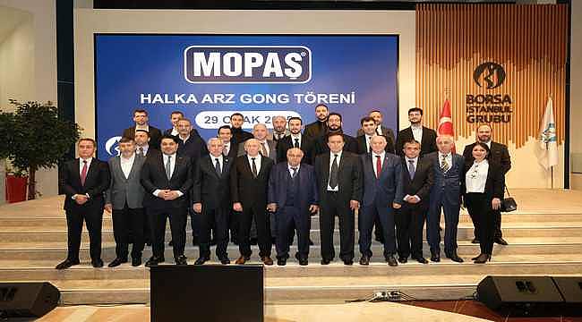 Mopaş için Borsa İstanbul'da ilk gong çaldı 