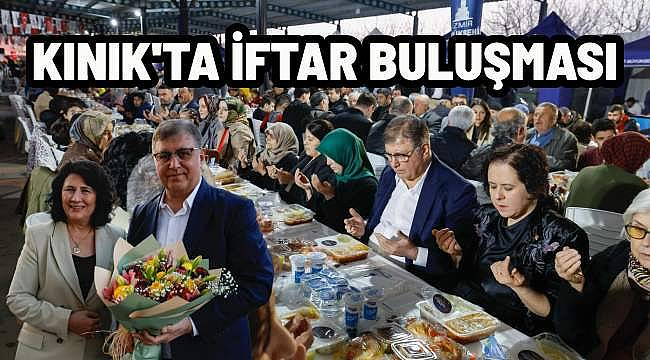 Büyükşehir'in İftar Sofrası Kınık'ta Kuruldu